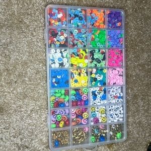 Clay beads, charms, etc.​